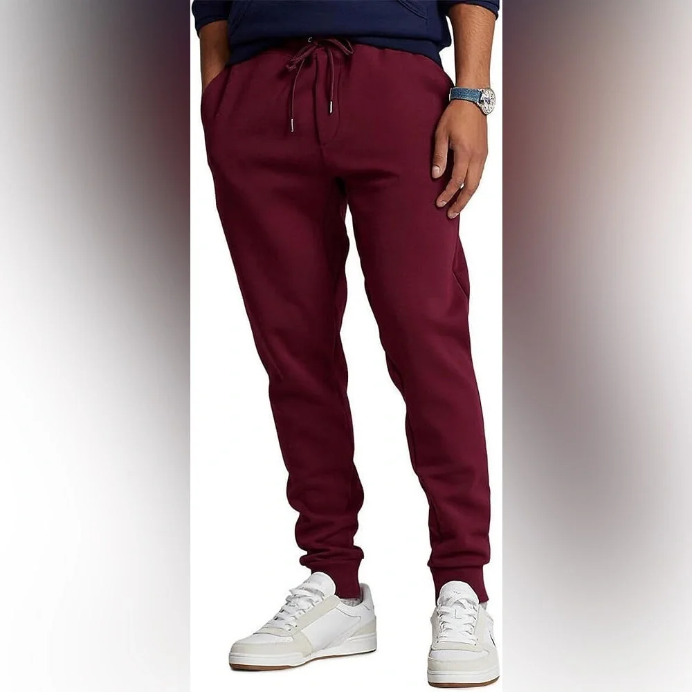 Polo Ralph Lauren Double-Knit Jogger Pant Maroon Size Large